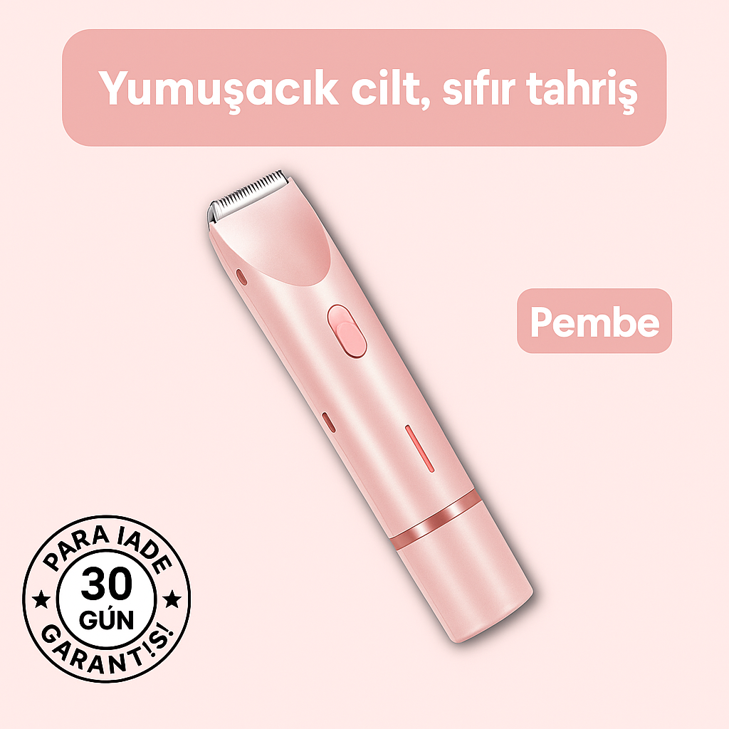 Puraura – 2’si 1 Arada Vücut Tıraş Cihazı