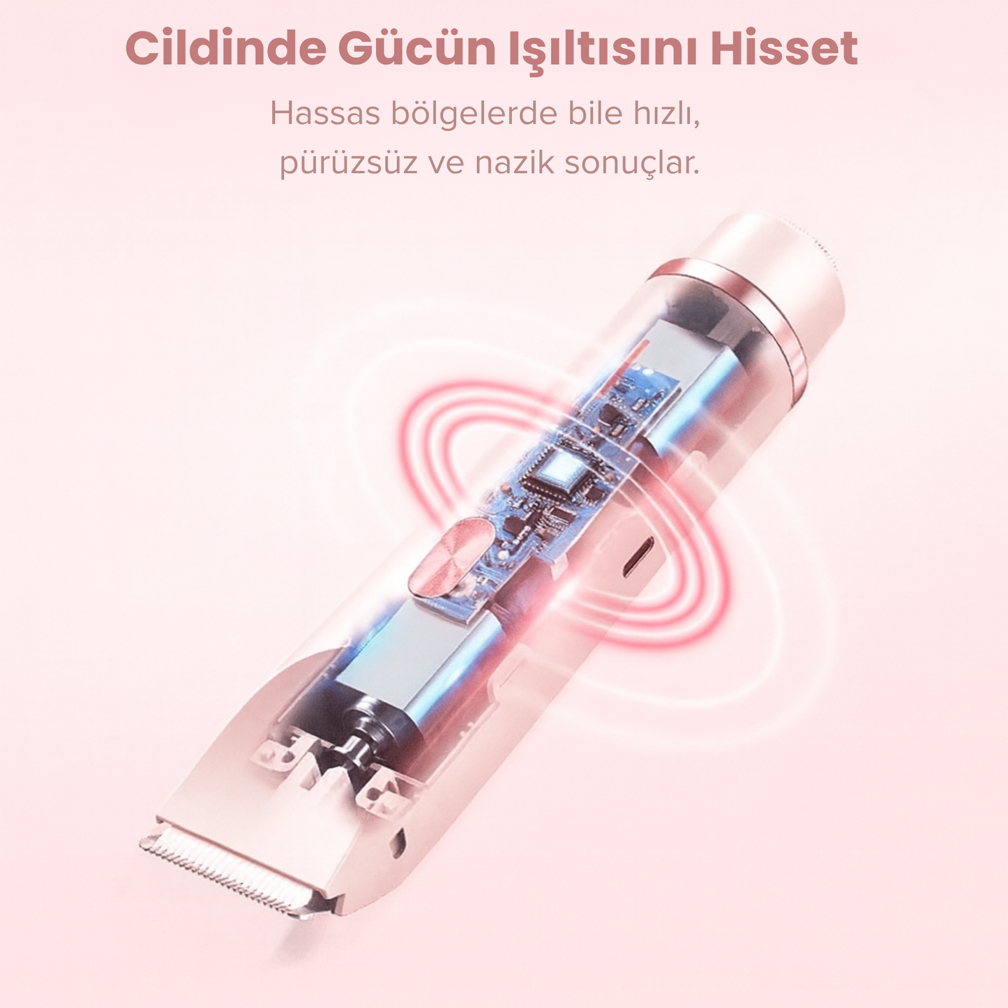 Puraura –  2’si 1 Arada Vücut Tıraş Cihazı