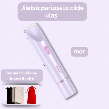 Puraura –  2’si 1 Arada Vücut Tıraş Cihazı